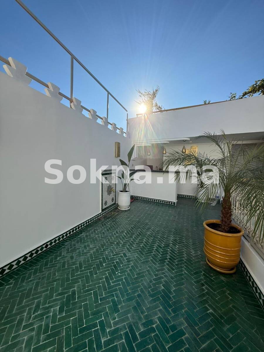 Riad meublé 9 chambres à vendre