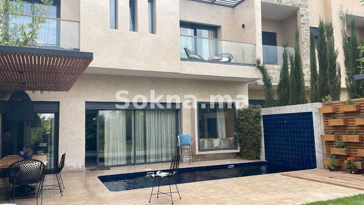 Villa Contemporaine de Prestige à Vendre – Argan Golf Resor