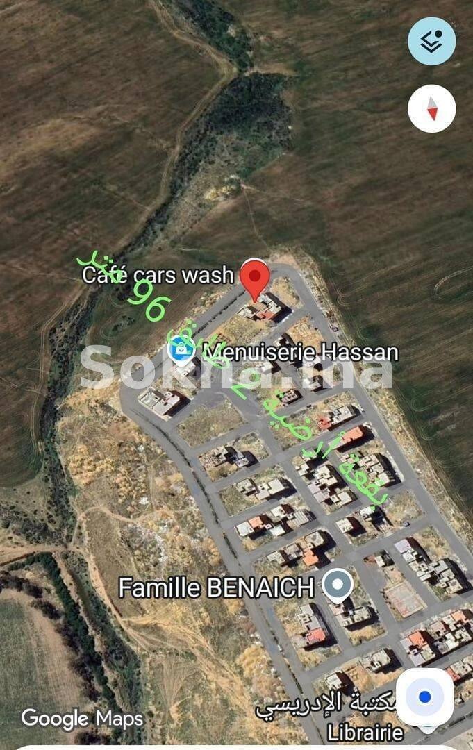 Terrain commercial R+2 à vendre – Aïn Aouda