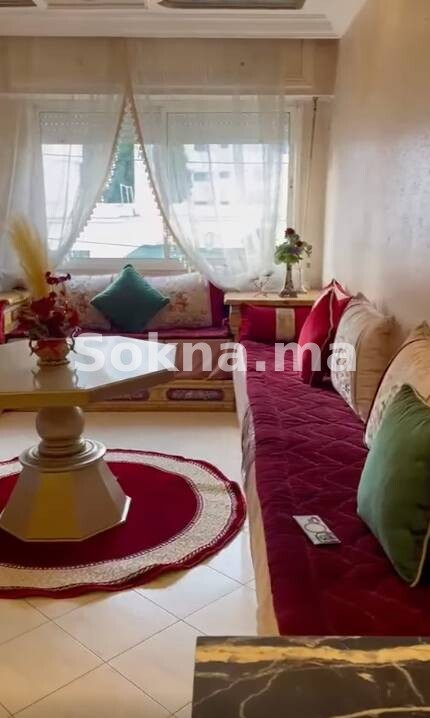 Appartement meublé à louer – Centre de Casablanca