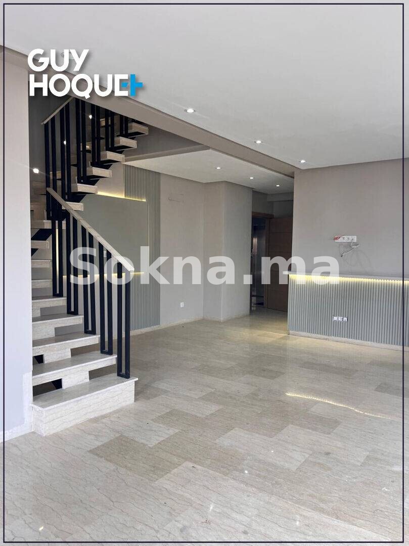 Duplex 2 chambres à vendre Beauséjour Casablanca – Gandhi – 113 m² – Terrasse – Tramway