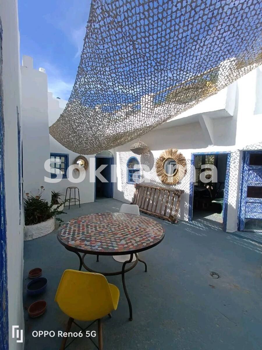 Maison Beldi à louer – Longue durée à Ghazoua, proche de Essaouira