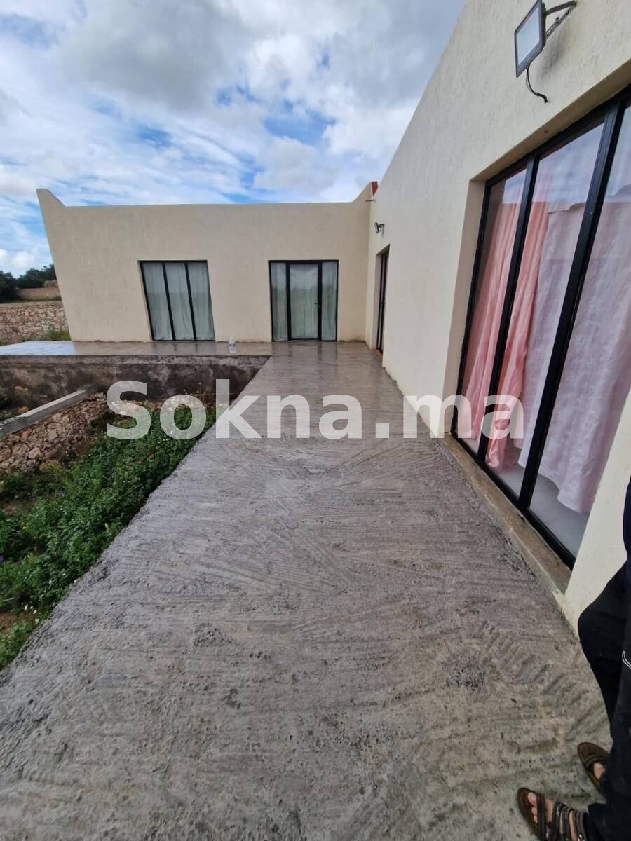 Maison avec terrain à vendre à 22 km de Essaouira