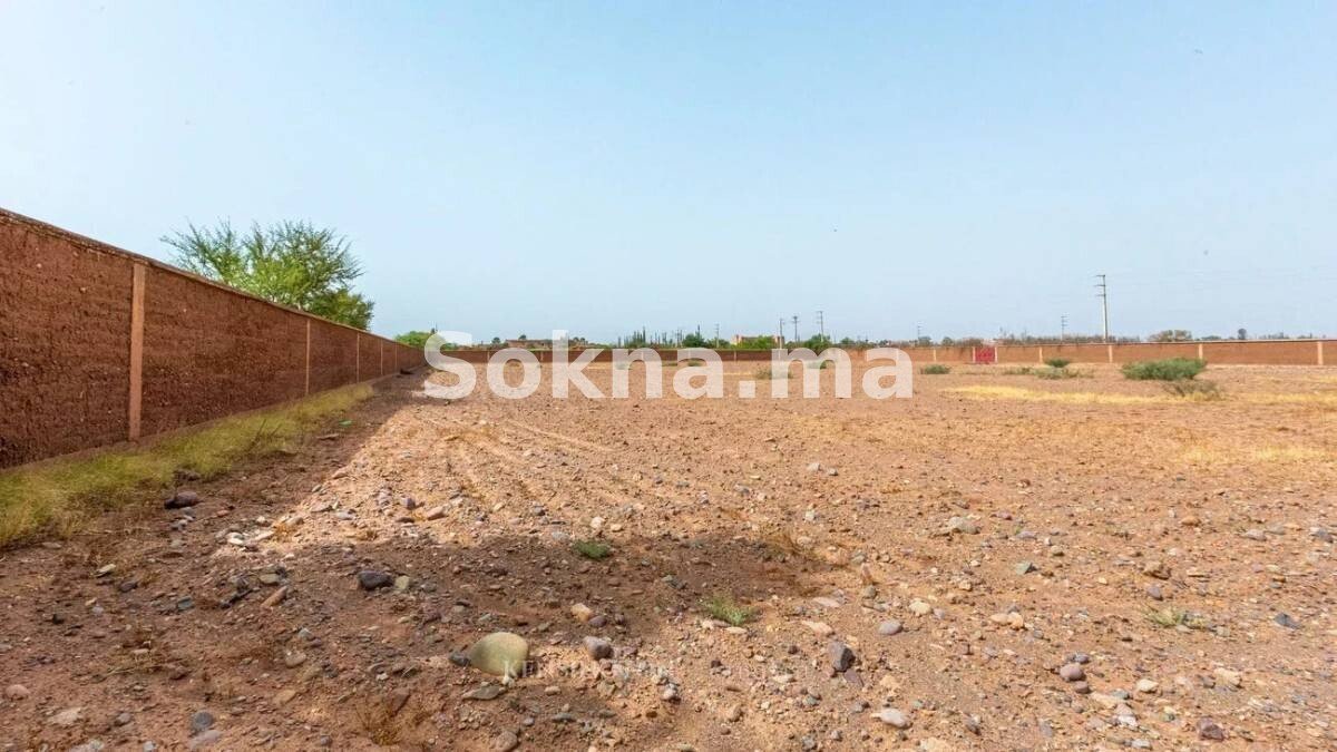 Terrain à vendre route de l’Ourika Marrakech 1,1 hectare idéal projet touristique