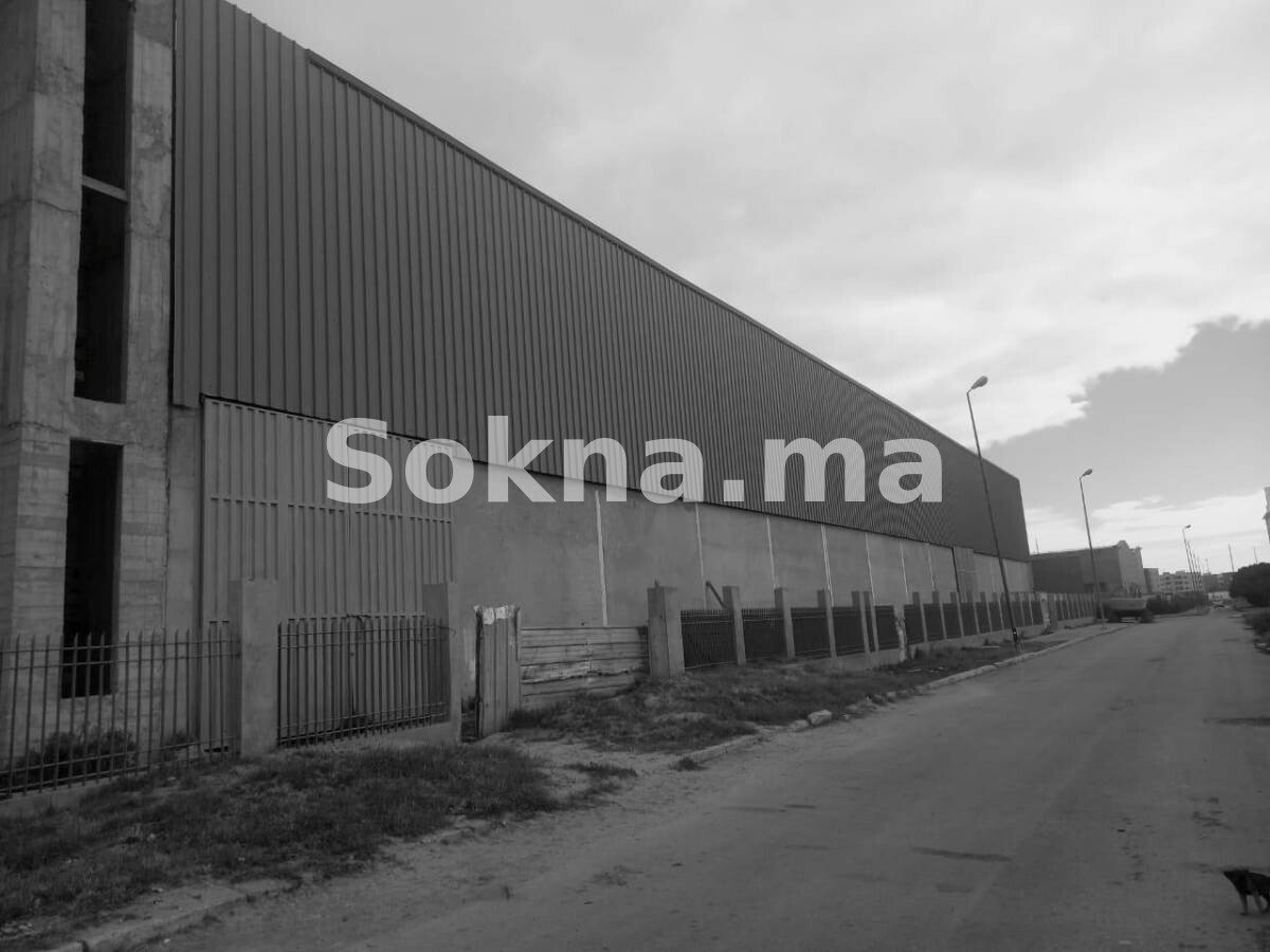 Bâtiment Industriel à Louer à Nouaceur Casablanca | 4500 m Exploitables | Zone Industrielle Proche Aéroport