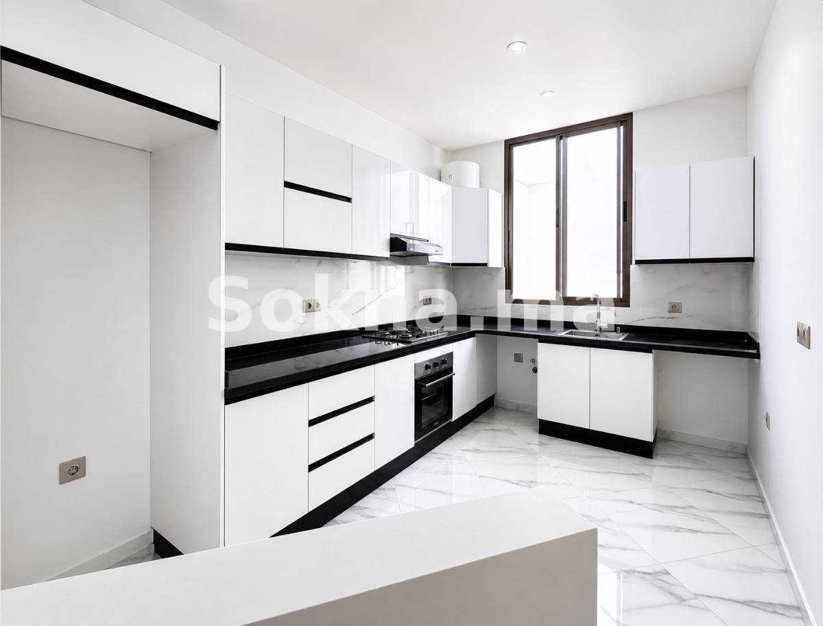 À louer longue durée – Appartement neuf 3 chambres à Azlef, Essaouira