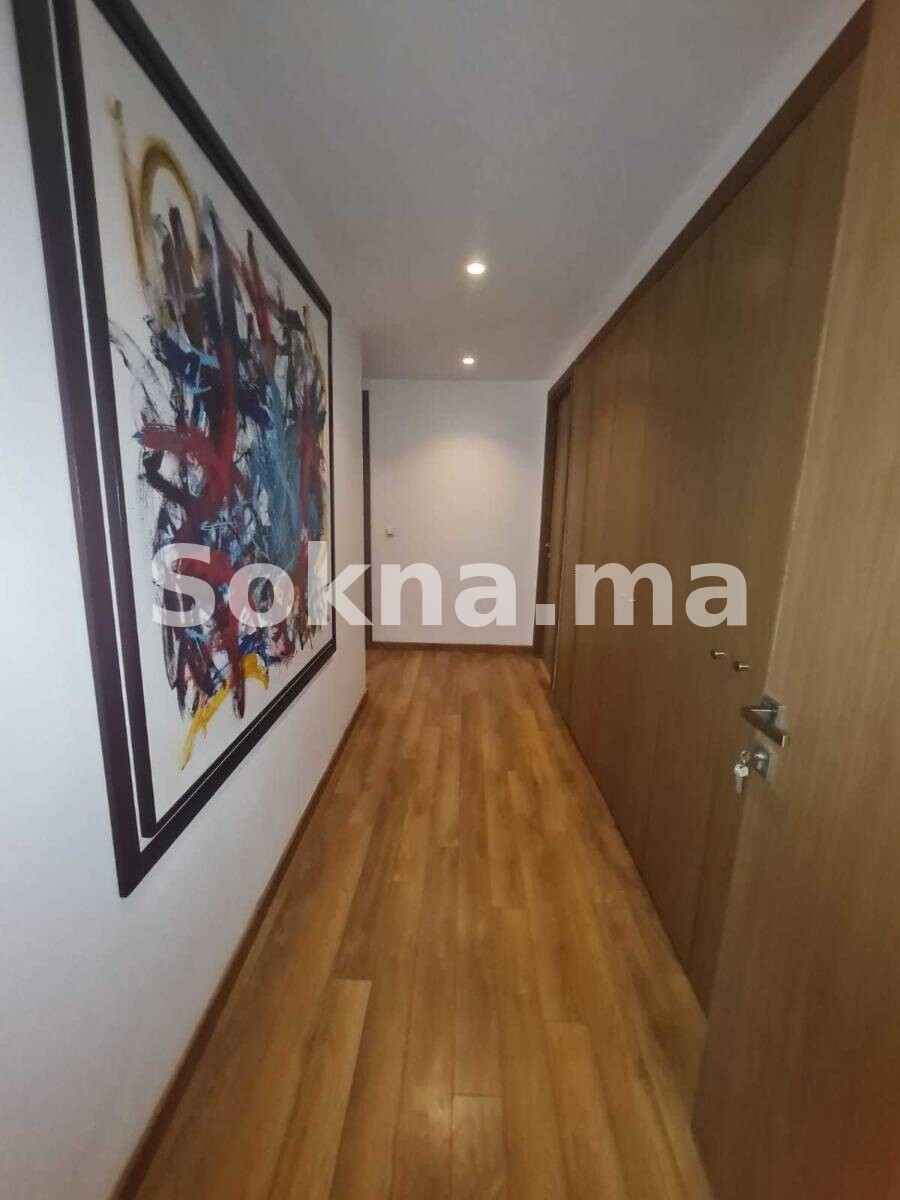 Appartement meublé de luxe 193 m à louer au Haut Agdal Rabat