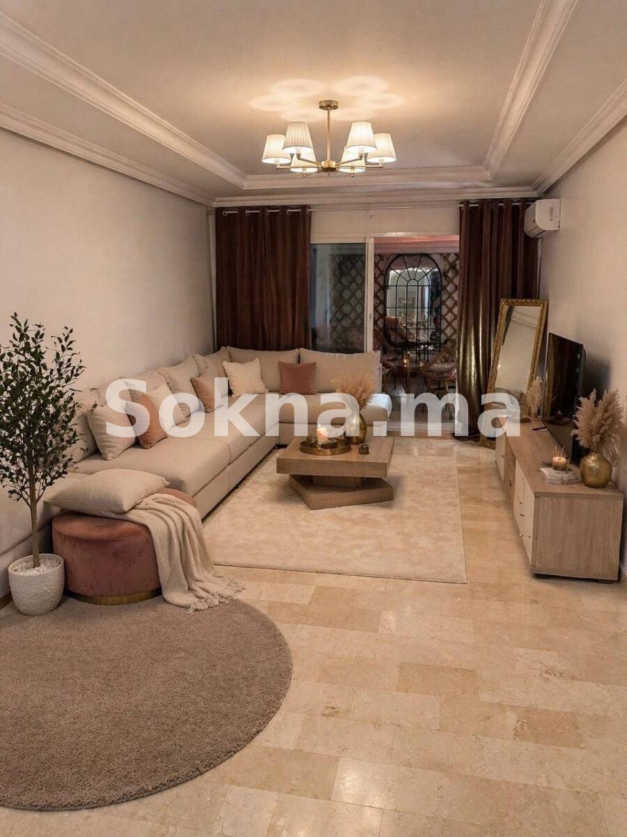 Appartement avec grande terrasse à vendre à Casablanca – Val Fleuri | 124 m² | 1 900 000 DH