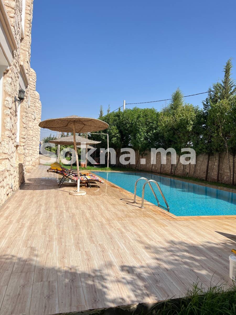 Villa de Prestige avec Piscine à 10 Min d’Essaouira – 1200 m de Terrain