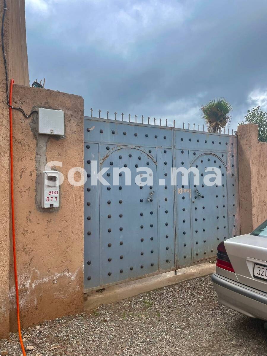 Villa Semi-Finie Autorisée à Vendre – Marrakech Ghmate