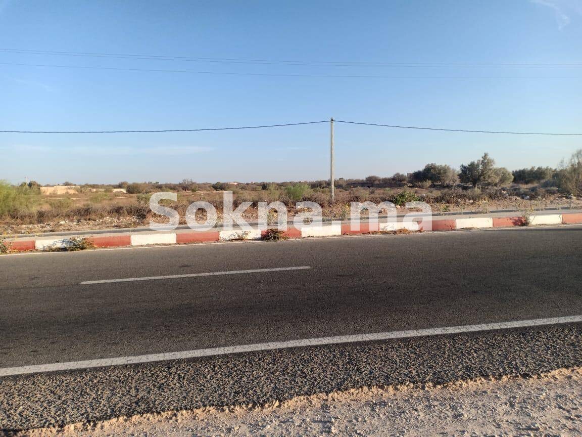 Terrain à Vendre avec Autorisation de Station-Service – Province d'Essaouira