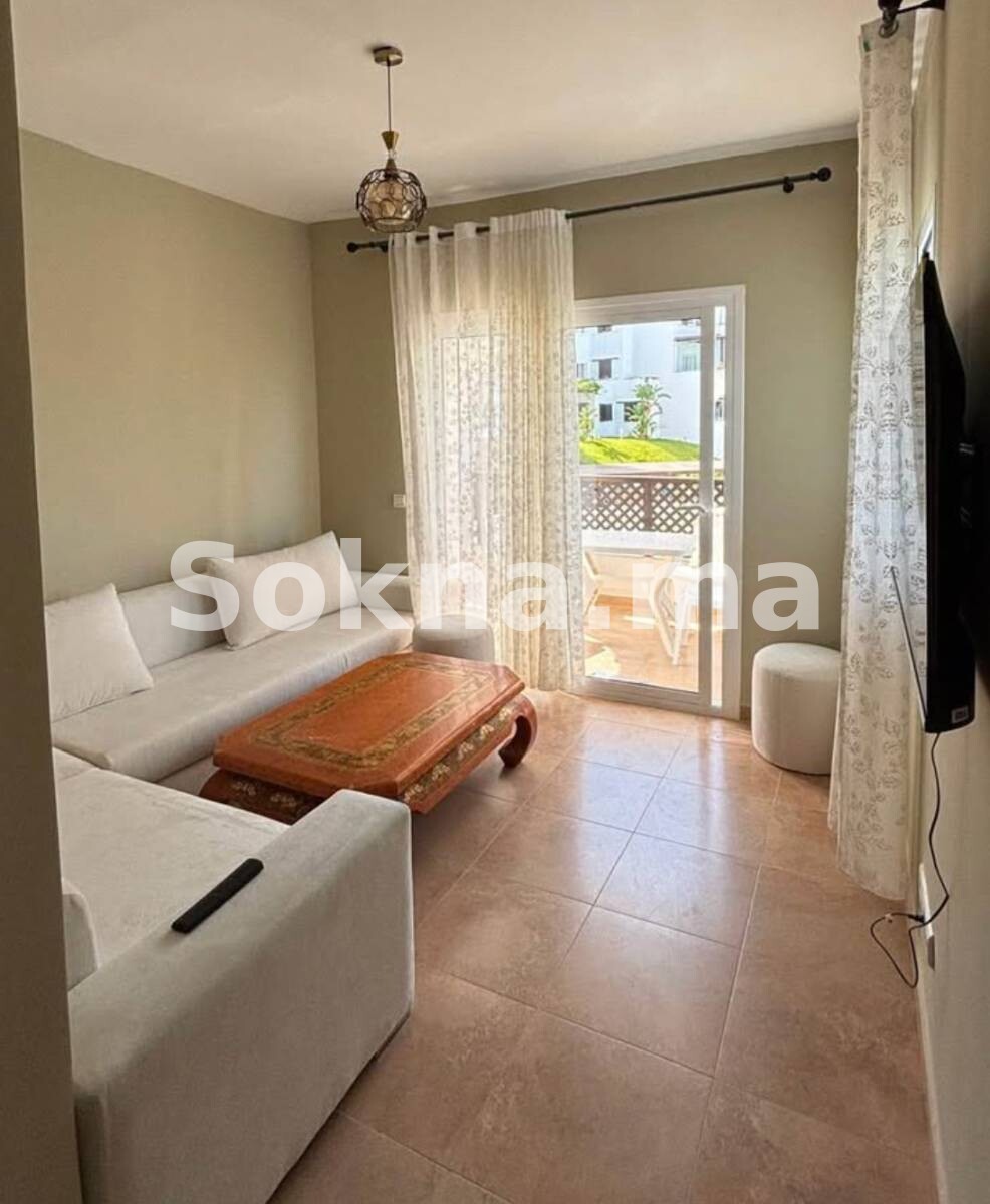 Appartement à Louer à Tanger Complexe BELLA VISTA Vue Piscine & Mer