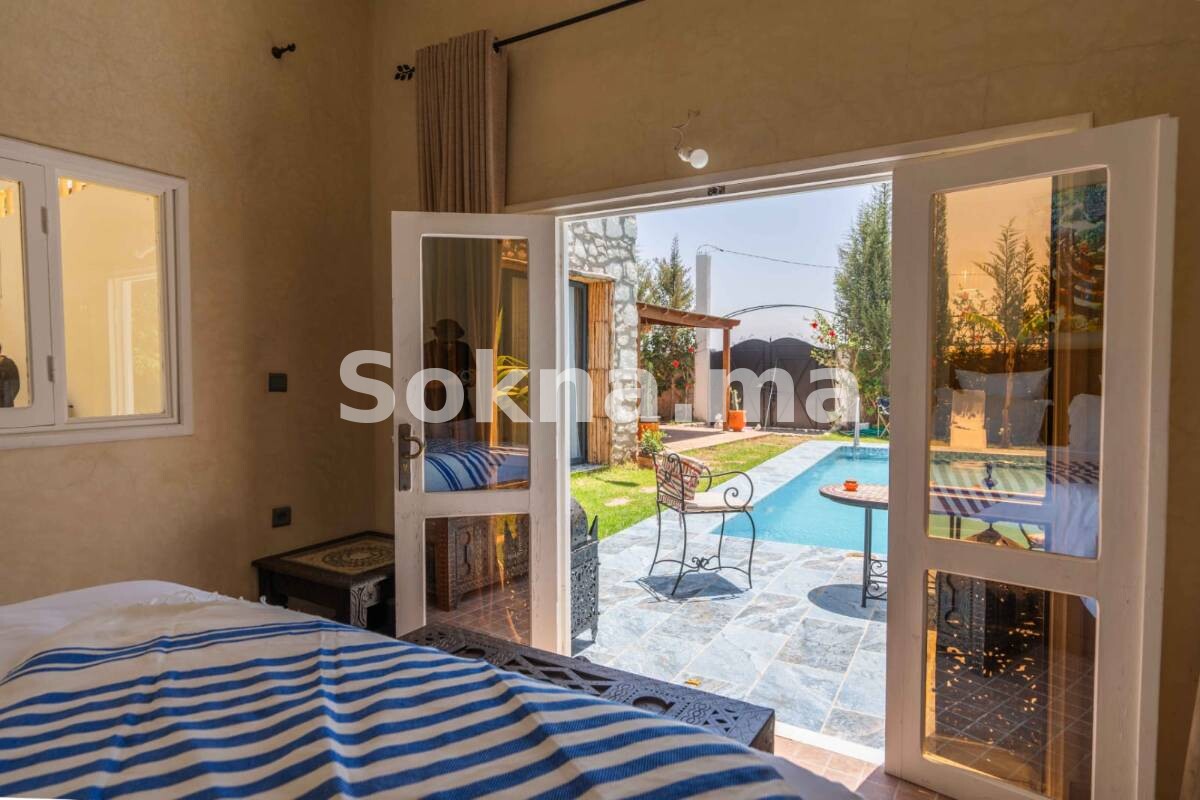 Villa de Charme avec Piscine Chauffée, Vendue Meublée – Bouzama, Essaouira - Image 12