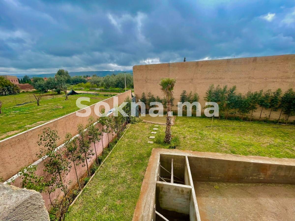 Villa Semi-Finie Autorisée à Vendre – Marrakech Ghmate - Image 2