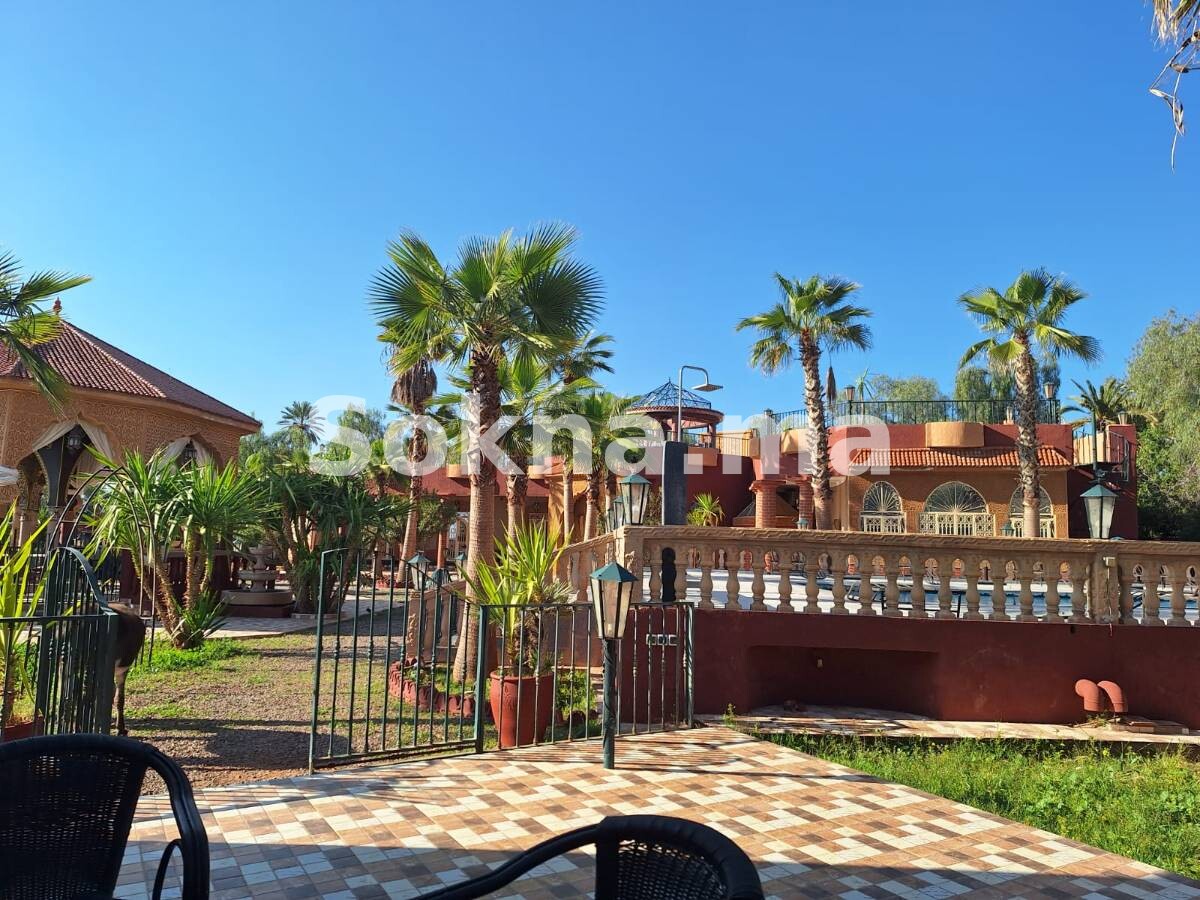 Magnifique Maison d’Hôtes à Vendre entre Aït Ourir et Chouiter – Marrakech - Image 2