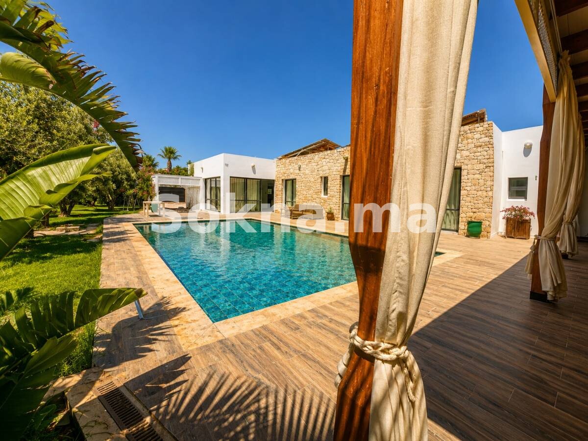 Villa de Luxe avec Piscine Privée à Louer à Essaouira 3 Chambres