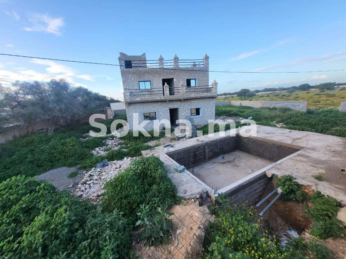 Villa en Cours de Construction à Louer – Route d’Agadir, Essaouira - Image 4