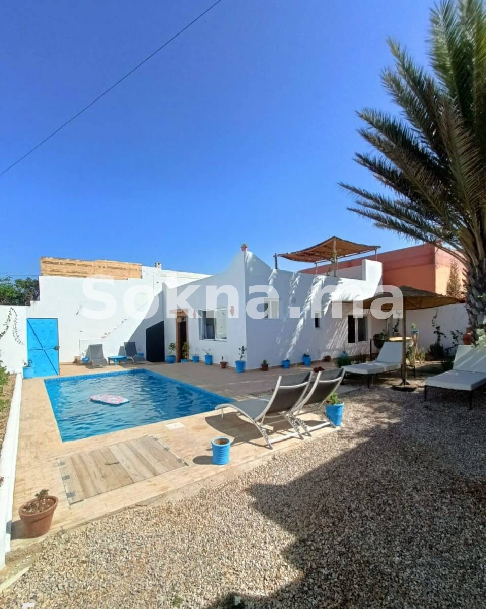 Villa de Charme avec Piscine Privée à Quelques Minutes d’Essaouira