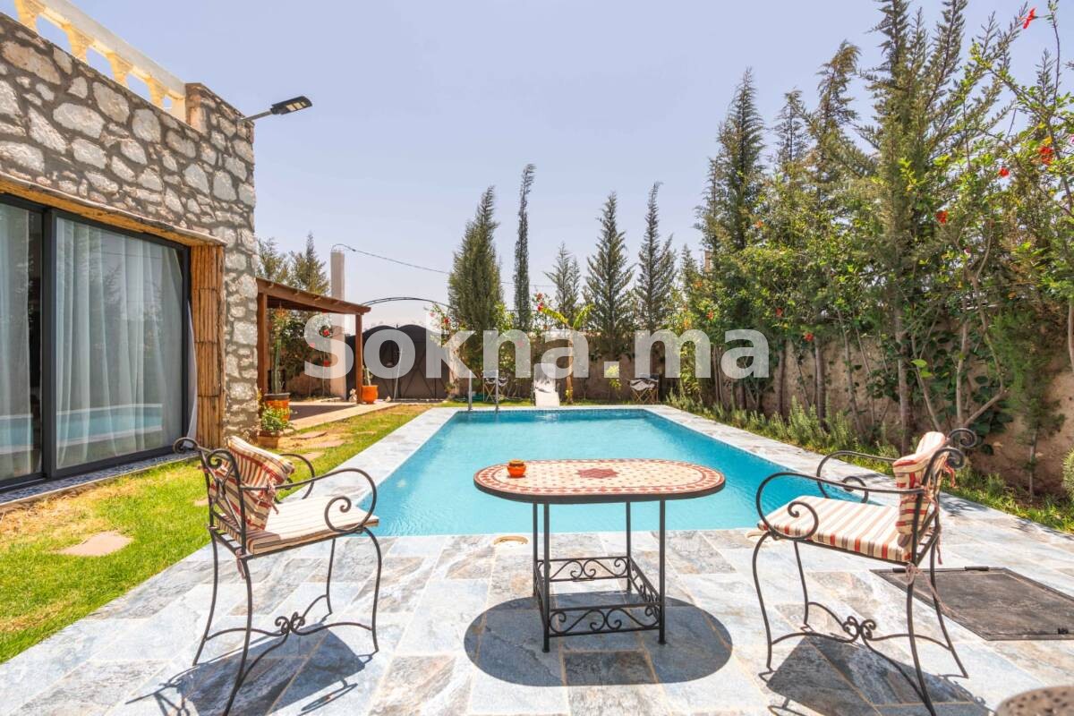 Villa de Charme avec Piscine Chauffée, Vendue Meublée – Bouzama, Essaouira - Image 7