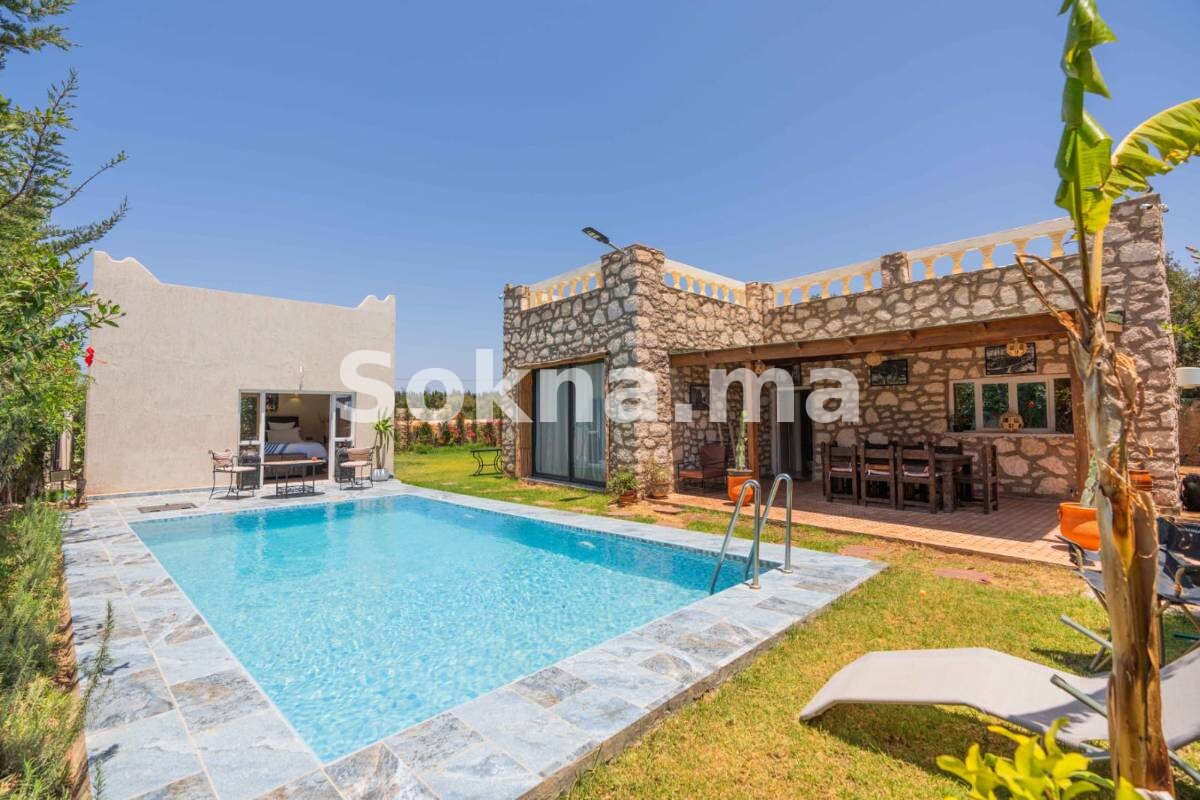 Villa de Charme avec Piscine Chauffée, Vendue Meublée – Bouzama, Essaouira - Image 8
