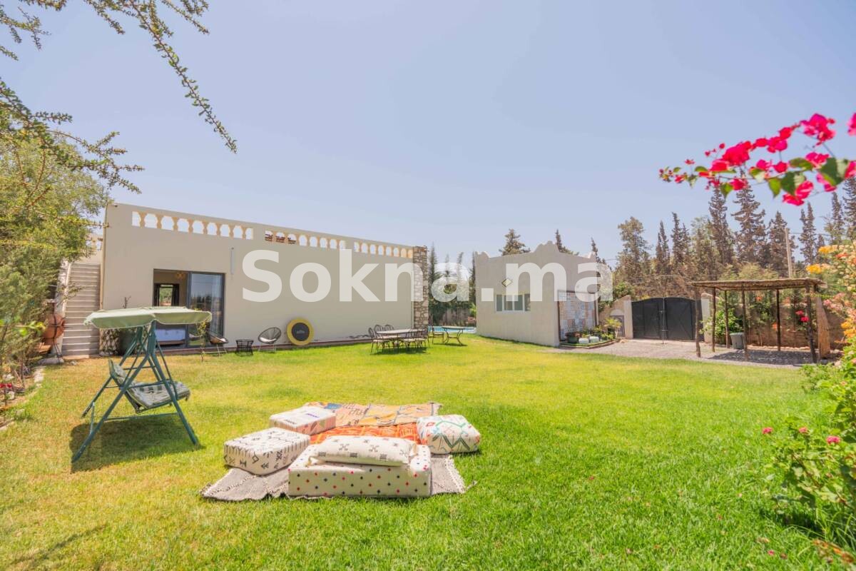 Villa de Charme avec Piscine Chauffée, Vendue Meublée – Bouzama, Essaouira - Image 9