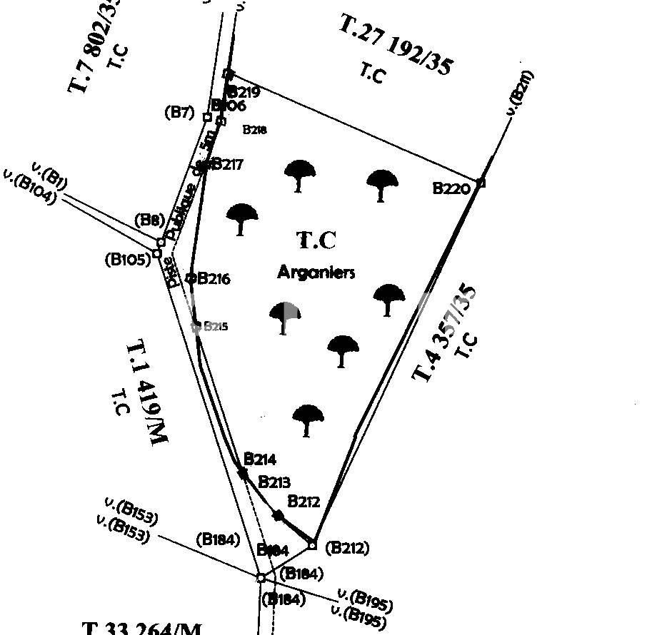 10,004 m Titled Land for Sale in Ounagha, Essaouira