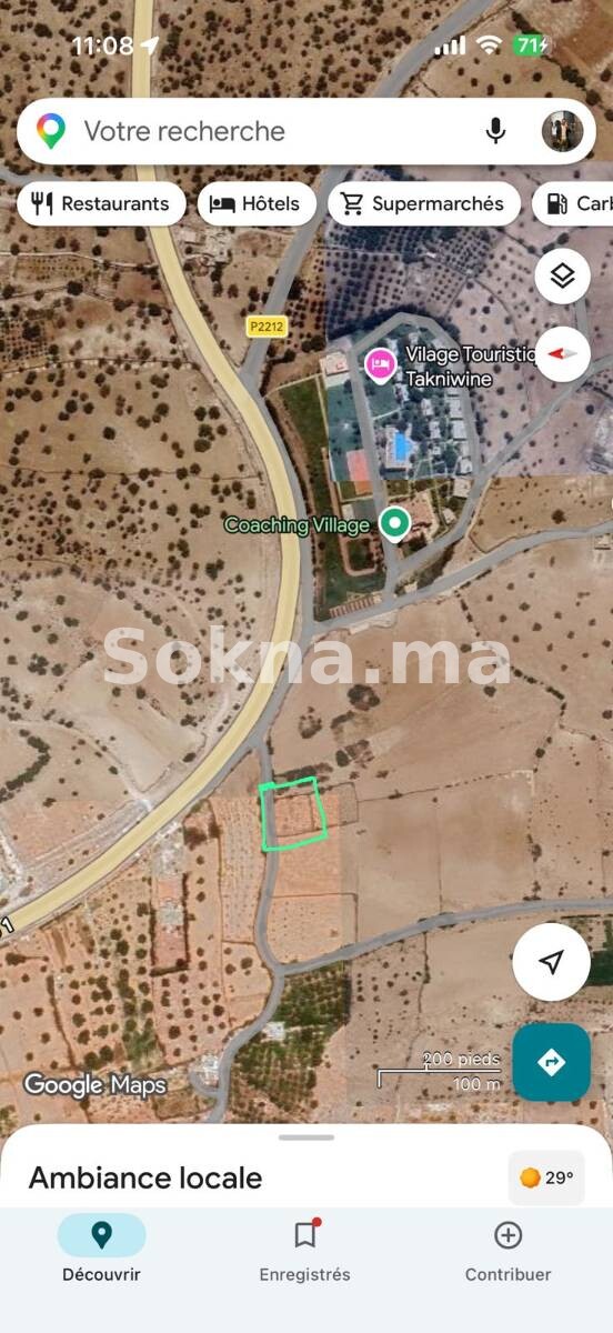 Terrain de 1 000 m à vendre – Proche de Bonar, Essaouira